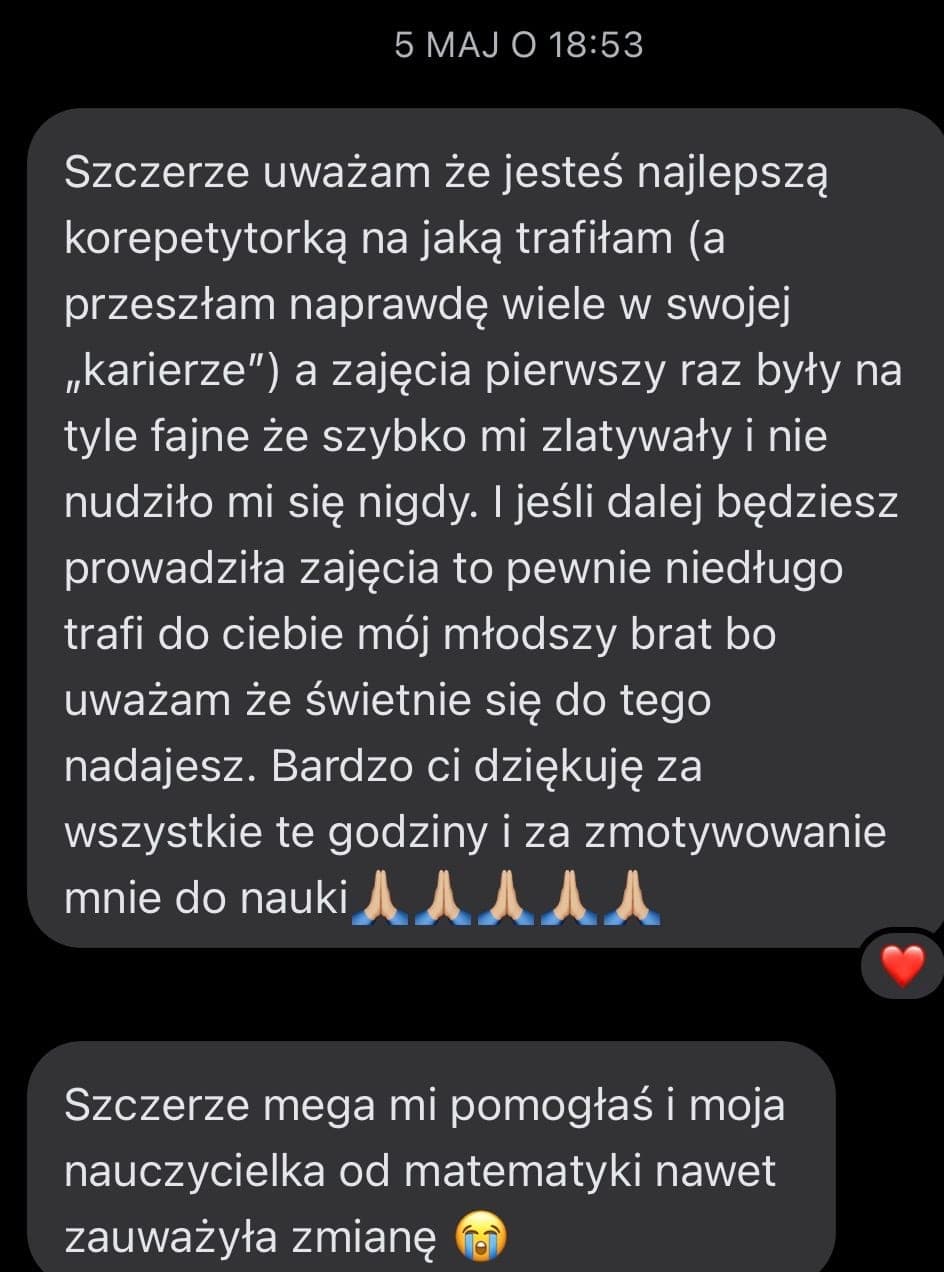 Matura podstawowa, E8, dorywczo — Korepetycje z matematyki w Rudzie Śląskiej