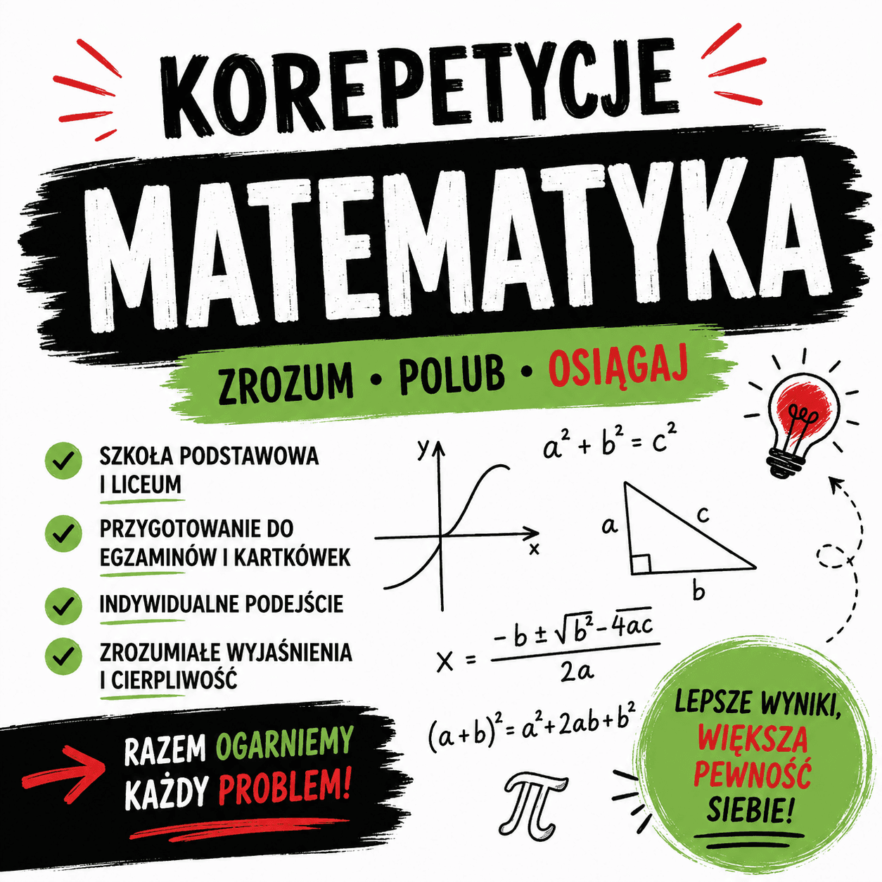 Korepetycje z matematyki: Zrozum - polub - osiągaj! — Korepetycje z matematyki w Stargardzie